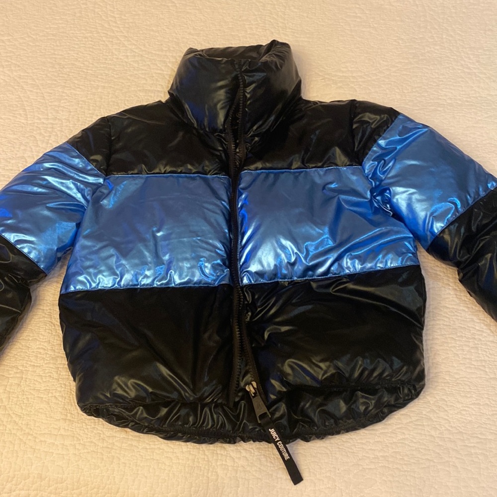 Juicy Couture Metallic Puffer Jacket